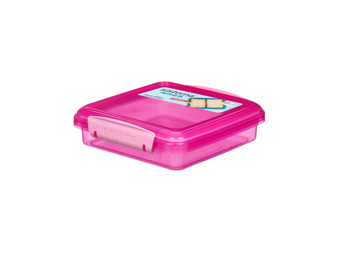 Sistema 450ml Sandwich Box – Fresh & Compact Lunch Storage | Qatar Sistema 450ml Sandwich Box – Fresh & Compact Lunch Storage | Qatar